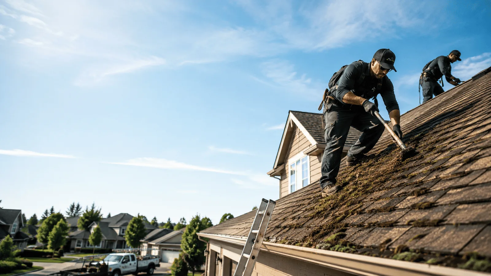 Roof Moss Removal in Sinclair, WY near me
